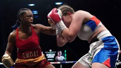 Claressa Shields shines in win over Ema Kozin, while Caroline Dubois impresses on pro debut