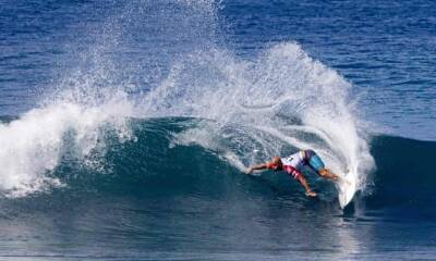 Surfer Kelly Slater wins eighth Pipeline Pro days out from 50th birthday