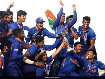 Sourav Ganguly - BCCI President Sourav Ganguly Leads Congratulatory Messages For India's U19 World Cup-winning Team - sports.ndtv.com - India