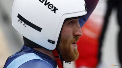 Luge-Briton Staudinger wears helmet tribute to mentor - channelnewsasia.com - Britain - Germany - Italy - China - Austria