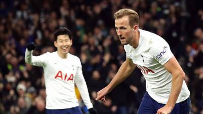 Antonio Conte - Harry Kane - Tottenham Hotspur - Tottenham vs Brighton FA Cup ratings: Kane 8, Son 7; Maupay 5, Webster 4 - thenationalnews.com