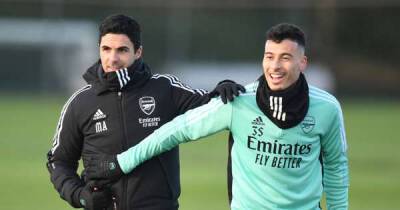 Mikel Arteta - Thierry Henry - Alexandre Lacazette - Eddie Nketiah - Gabriel Martinelli - Arsenal learn from Eddie Nketiah mistake to help Gabriel Martinelli thrive - msn.com - Britain - Serbia - Brazil