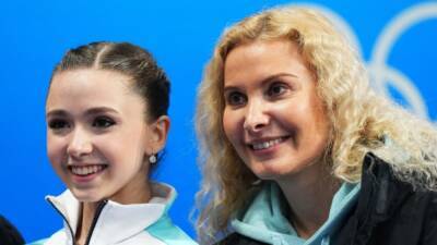 Kamila Valieva - Anna Shcherbakova - Alexandra Trusova - Figure skating-Valieva wows rivals and team mates alike in Olympic debut - channelnewsasia.com - Russia - Beijing