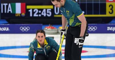 Australia mixed curlers claim first win after getting green light to play on - msn.com - Switzerland - Australia - China - Beijing