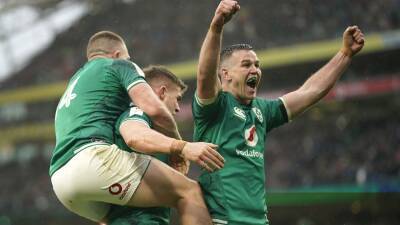Johnny Sexton - Les Bleus - Andy Farrell - Andrew Conway - Garry Ringrose - Northern Ireland - Johnny Sexton says Ireland confidence was high before their nine successive wins - bt.com - France - Ireland -  Dublin