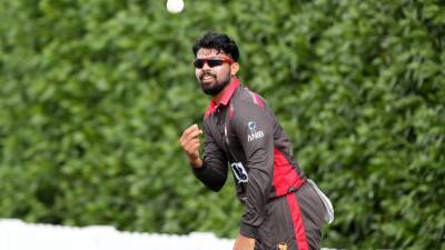 Basil Hameed and CP Rizwan help UAE to second win over Oman in consecutive days - thenationalnews.com - Uae - Ireland - Oman -  Muscat
