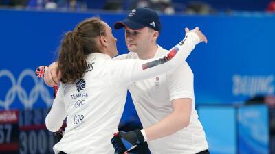 Bruce Mouat and Jennifer Dodds ready to aim for curling final place on Monday
