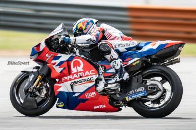 MotoGP Sepang Test: Martin tops ’22 Ducatis despite ‘struggling with grip’