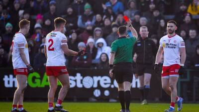 Five red cards brandished as Armagh overcome Tyrone