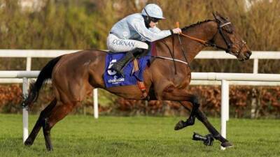 Rachael Blackmore - Irish Champion Hurdle: Honeysuckle makes it three wins in a row - bbc.com - Ireland - county Henry -  Dublin -  Leopardstown