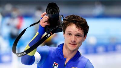 Beijing Games 2022 - 'Now I am having cake' - Swedish speed skater Nils van der Poel interrupted by Prime Minister - eurosport.com - Sweden - Netherlands - Norway - Beijing - county Patrick