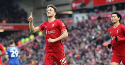 Pundit praises 'outstanding' Liverpool striker Diogo Jota