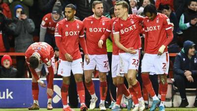 Brennan Johnson - Djed Spence - James Justin - Philip Zinckernagel - Brice Samba - Danny Ward - FA Cup: Nottingham Forest hammer holders Leicester City to reach round five - eurosport.com - Egypt - Senegal -  Leicester -  Huddersfield - county Ward