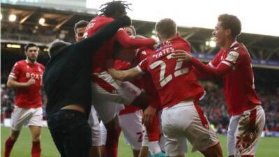 Nottingham Forest v Leicester City: Fan arrested after first-half incident