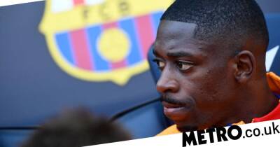Xavi reacts to Barcelona fans booing and whistling Ousmane Dembele during win over Atletico Madrid