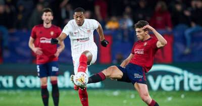 Anthony Martial criticised by Sevilla boss as Man Utd woes continue at new club