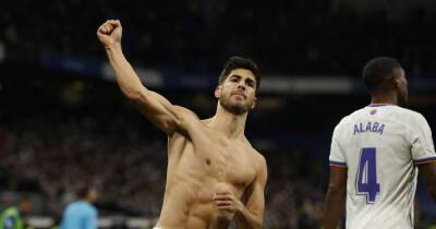 Marco Asensio - Toby Davis - Fernando Kallas - Soccer-Asensio stunner helps Real Madrid extend lead at the top - msn.com
