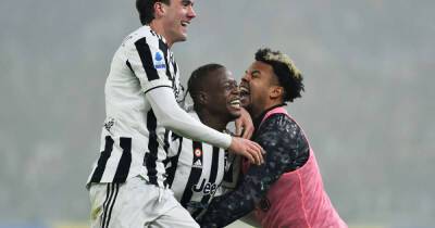 Soccer-Vlahovic and Zakaria score on Juventus debuts in Verona win