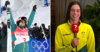 Tess Coady - Winter Olympics gold medalist Jakara Anthony celebrates - msn.com - Australia - Beijing