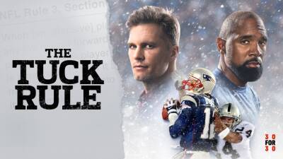 'The Tuck Rule' - How to watch and stream ESPN's 30 for 30 documentary