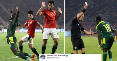 Josh Bunting - Fans slam diving Sadio Mane after he escaped a red card in extra time - msn.com - Egypt - Senegal