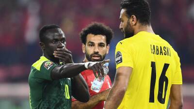 Edouard Mendy - Mohamed Salah - Sadio Mane - Senegal vs Egypt Afcon final ratings: Mane 8, Mendy 6; Salah 7, Gabaski 9 - thenationalnews.com - Algeria - Egypt - Senegal -  Yaounde
