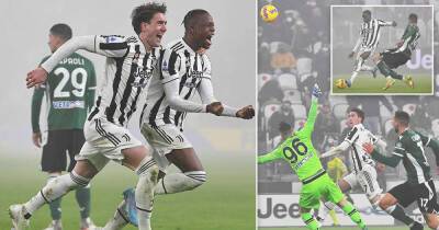 Dusan Vlahovic and Denis Zakaria enjoy dream debuts for Juventus