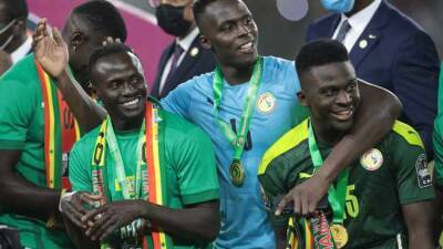 WATCH: Sadio Mane’s decisive penalty helps Senegal to an ’emotional’ Afcon title win over Mohammed Salah’s Egypt