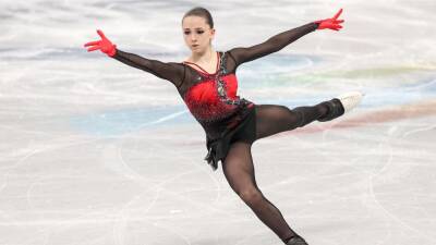 Winter Olympics 2022 - Kamila Valieva the first woman to land a quadruple jump as ROC win team event figure skating gold