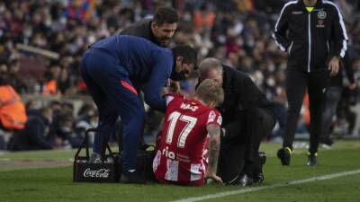 Wass sufre una torsión de rodilla; a falta de más pruebas