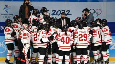 Ice hockey-Canada beat Russians after refusing to take the ice over COVID results