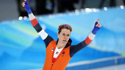 Ireen Wust becomes first athlete to strike individual gold at FIVE Olympics at Beijing 2022