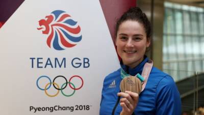 Laura Deas - Skeleton-Briton sips from lucky mug, Latvian irons out kinks - channelnewsasia.com - Britain - Switzerland - China - Latvia