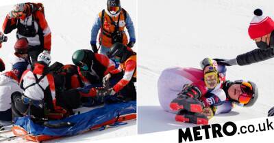 Winter Olympics: American skier gives incredible response after crashing and being stretchered off