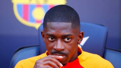 Barcelona Dembélé, a fuego lento