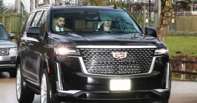 Cristiano Ronaldo arrives at Manchester United training in new car gifted by Georgina Rodriguez
