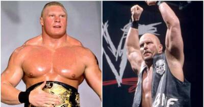 Brock Lesnar - Steve Austin - Stone Cold Steve Austin says refusing to lose to Brock Lesnar is his biggest WWE regret - msn.com