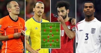 Salah, Robben, Ferdinand: Combined XI of greatest players to never win an international trophy