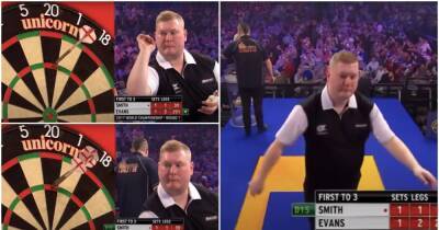 World's fastest 180 in darts: Ricky Evans' maximum in rapid time is ridiculous