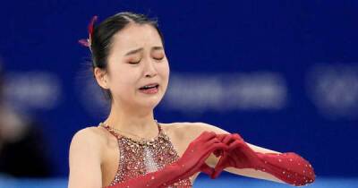 US-born ice skater slammed on Chinese social media after falling on first appearance for Team China