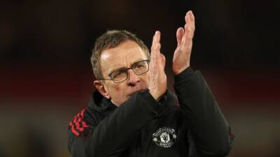 Manchester United boss Rangnick plays down talk of rift with Lingard