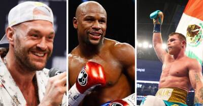 Anthony Joshua - Jake Paul - Mike Tyson - Floyd Mayweather - Joseph Parker - Oscar De-La-Hoya - Richest boxers in the world and where Tyson Fury ranks as Jake Paul above Anthony Joshua - manchestereveningnews.co.uk - Britain - London