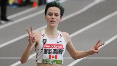 Gabriela DeBues-Stafford continues to rewrite the Canadian record book