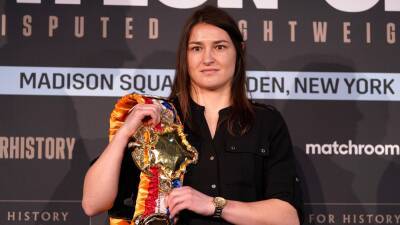 Katie Taylor sidesteps opponent Amanda Serrano’s call for 12 three-minute rounds