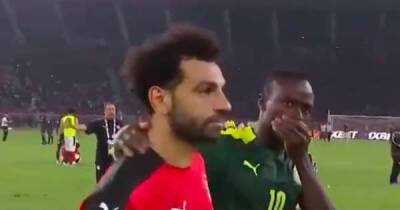 Sadio Mane's message to Mo Salah straight after he suffered AFCON heartbreak was pure class
