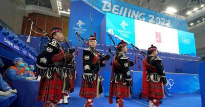 Andy Murray - Bruce Mouat - Jen Dodds - David Coulthard - Chinese bagpipers refuse to 'go commando' while piping Scots curlers on to the ice at Winter Olympics - msn.com - Britain - Scotland - China - Beijing