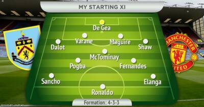 Ralf Rangnick - Paul Pogba - Alex Telles - David De-Gea - How Manchester United should line up vs Burnley - manchestereveningnews.co.uk - Manchester - county Henderson - county Marshall