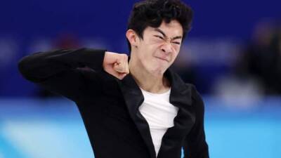 Nathan Chen - Yuzuru Hanyu - Winter Olympics: Nathan Chen leads & Yuzuru Hanyu falters in men's figure skating - bbc.com - Usa - Beijing - Japan