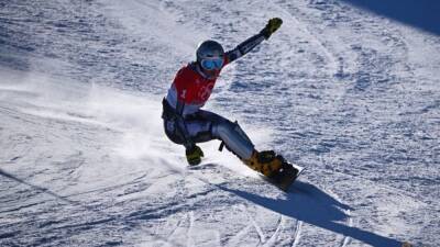 Ester Ledecka - Snowboarding-Czech Ester Ledecka wins gold in women's parallel giant slalom final - channelnewsasia.com - China - Beijing - Austria - Czech Republic - Slovenia