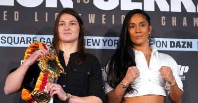 Katie Taylor sidesteps opponent Amanda Serrano’s call for 12 three-minute rounds